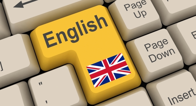 Speak English, please!