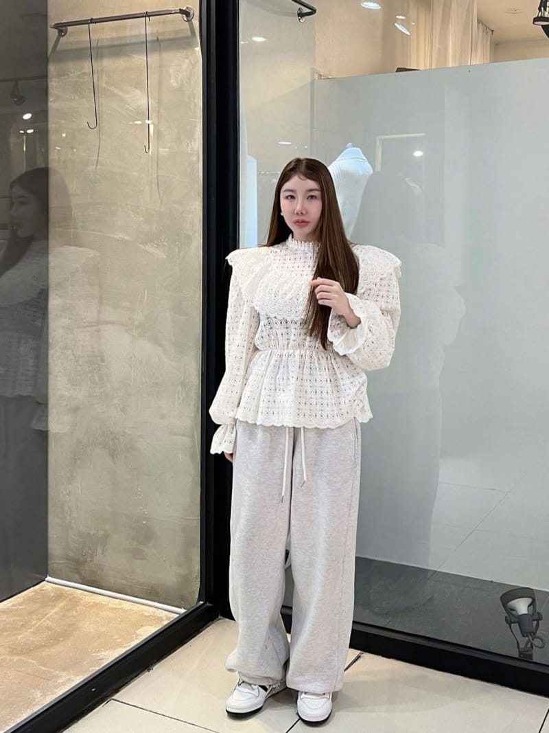 140 Avenue - Korean Women Fashion - #momslook - Penny Fleece Blouse
