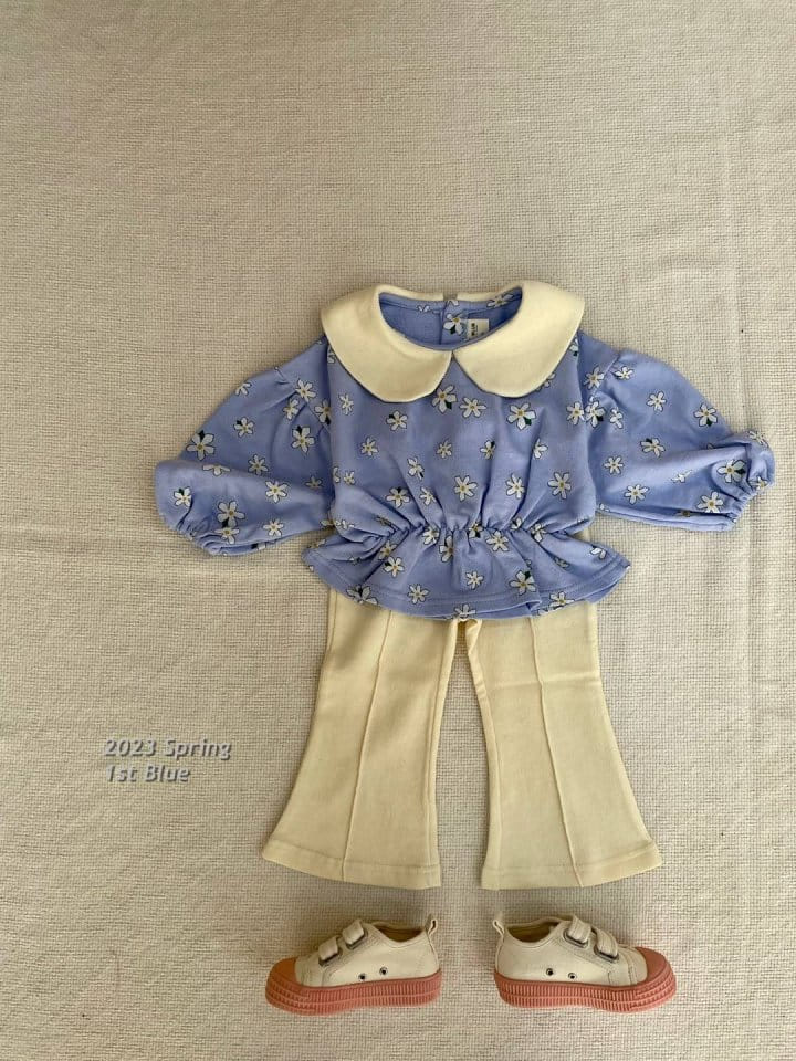 1st Blue - Korean Children Fashion - #magicofchildhood - Jeta Bootscut Pants - 4