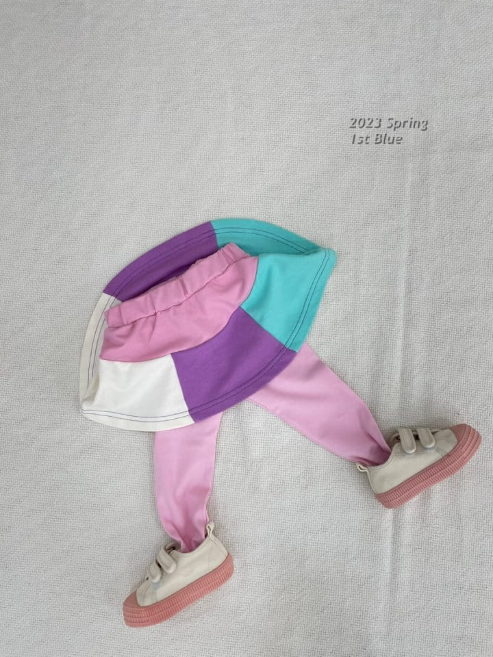 1st Blue - Korean Children Fashion - #prettylittlegirls - Tutu Skirt Leggings - 2