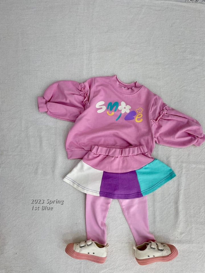 1st Blue - Korean Children Fashion - #stylishchildhood - Tutu Skirt Leggings - 5