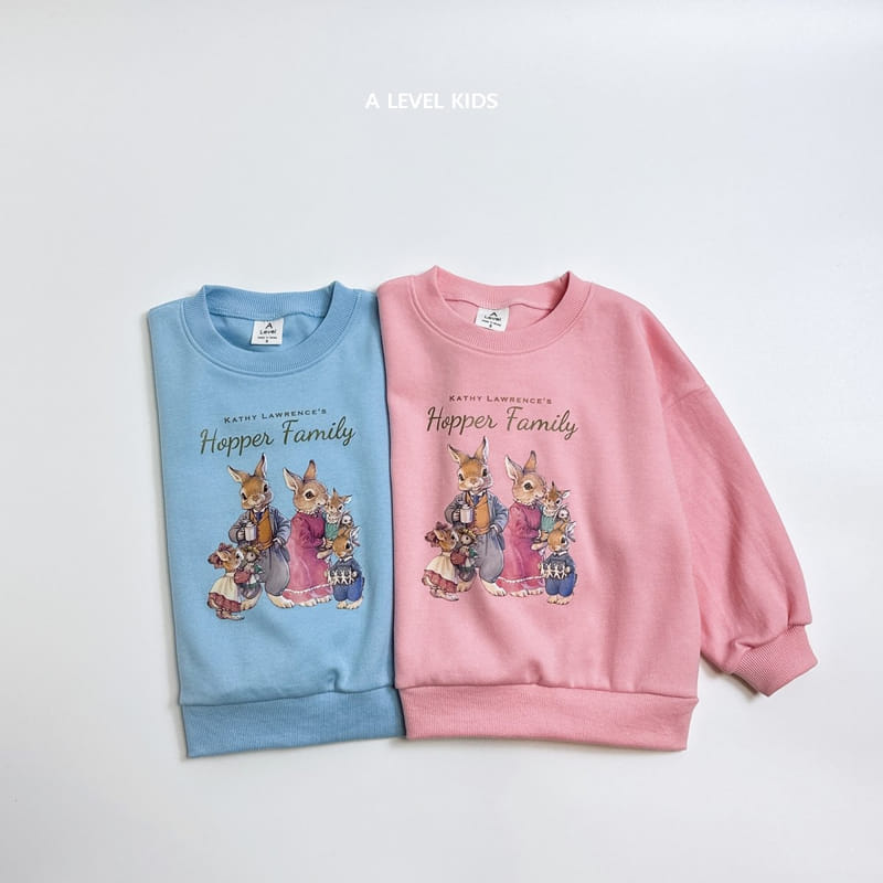 A Level - Korean Children Fashion - #childofig - Rabbit Family Sweatshirt - 8