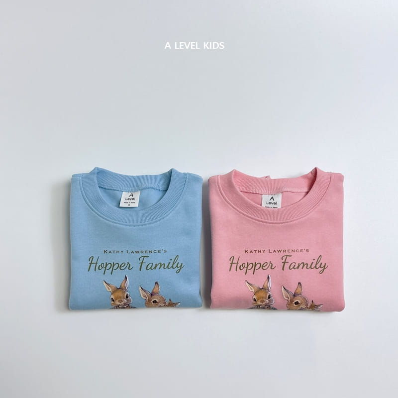 A Level - Korean Children Fashion - #minifashionista - Rabbit Family Sweatshirt - 3