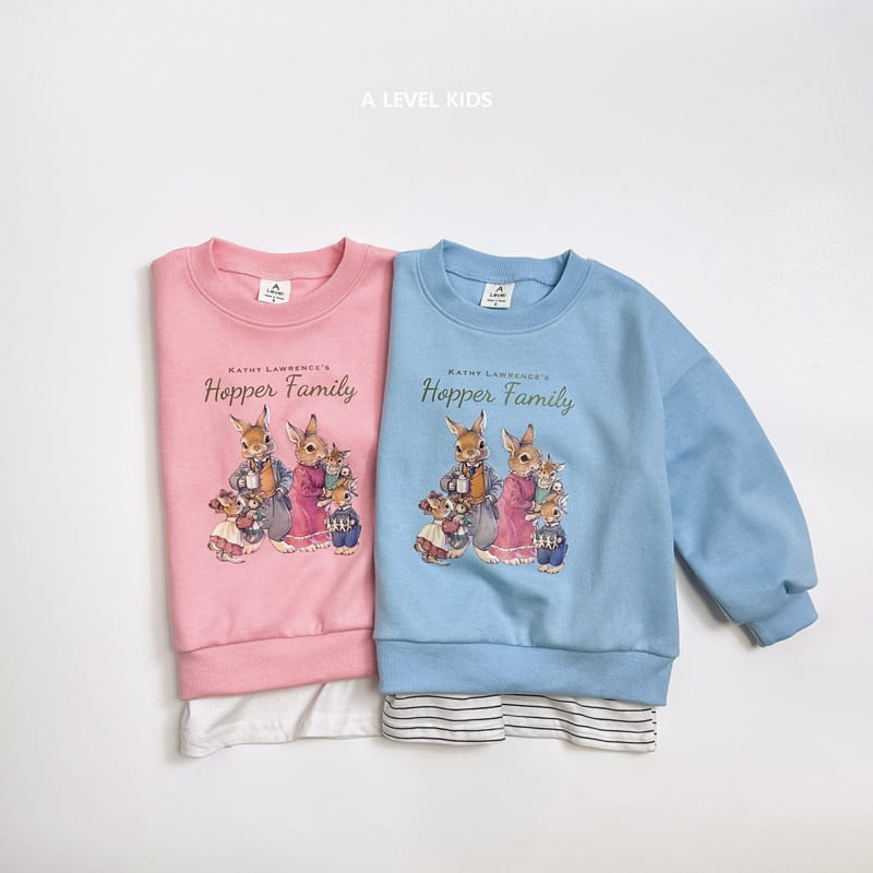 A Level - Korean Children Fashion - #toddlerclothing - Rabbit Family Sweatshirt - 6