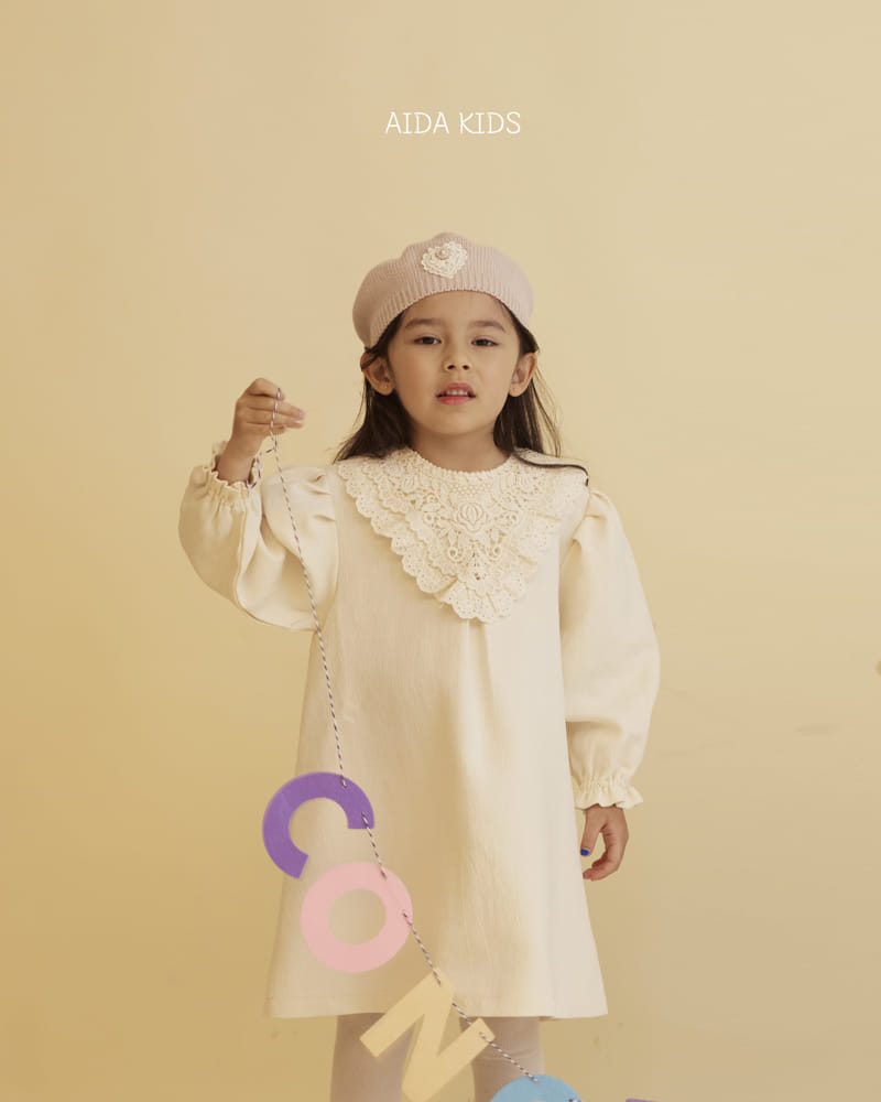 Aida - Korean Baby Fashion - #babyboutiqueclothing - Lace Bib One-piece - 3