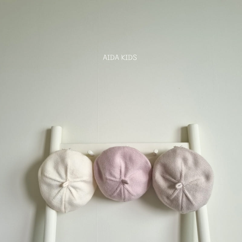 Aida - Korean Baby Fashion - #babyclothing - Heart Beret Hat - 3