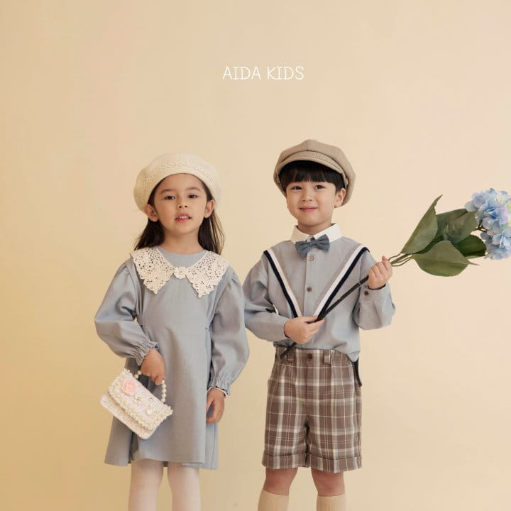 Aida - Korean Baby Fashion - #babyfever - New Candle One-piece - 4
