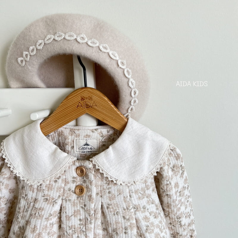 Aida - Korean Baby Fashion - #babyoninstagram - Lace Beret Hat - 8