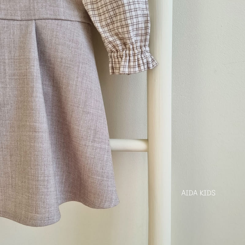 Aida - Korean Baby Fashion - #babyoutfit - Grip Top Sleeveless One-piece