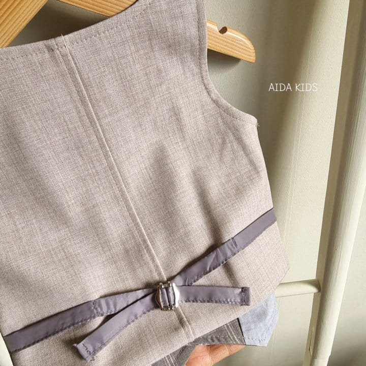 Aida - Korean Baby Fashion - #babyoutfit - Classic Vest - 6