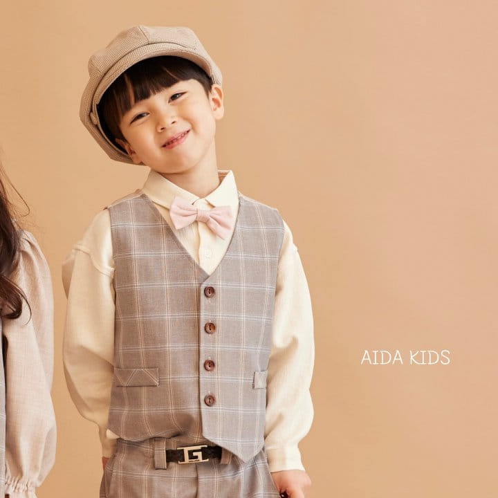 Aida - Korean Baby Fashion - #onlinebabyshop - Classic Vest - 10