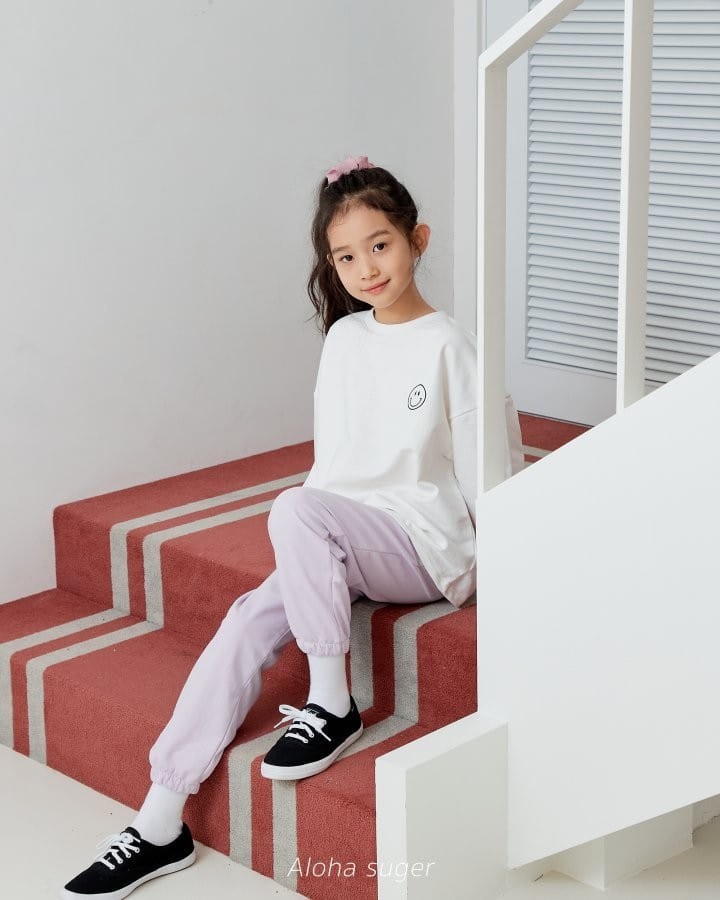 Aloha Suger - Korean Children Fashion - #childofig - Smile Tee - 4