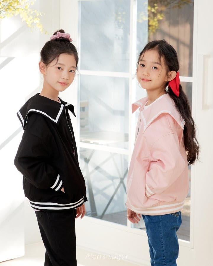Aloha Suger - Korean Children Fashion - #childrensboutique - Sailor Jumper - 2