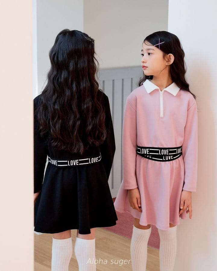 Aloha Suger - Korean Children Fashion - #childrensboutique - Banding Skirt Set - 12