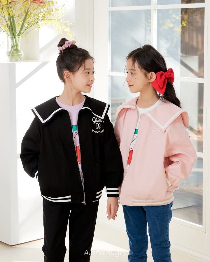 Aloha Suger - Korean Children Fashion - #designkidswear - Sailor Jumper - 3