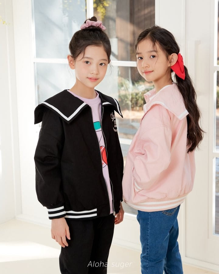 Aloha Suger - Korean Children Fashion - #fashionkids - Sailor Jumper - 5