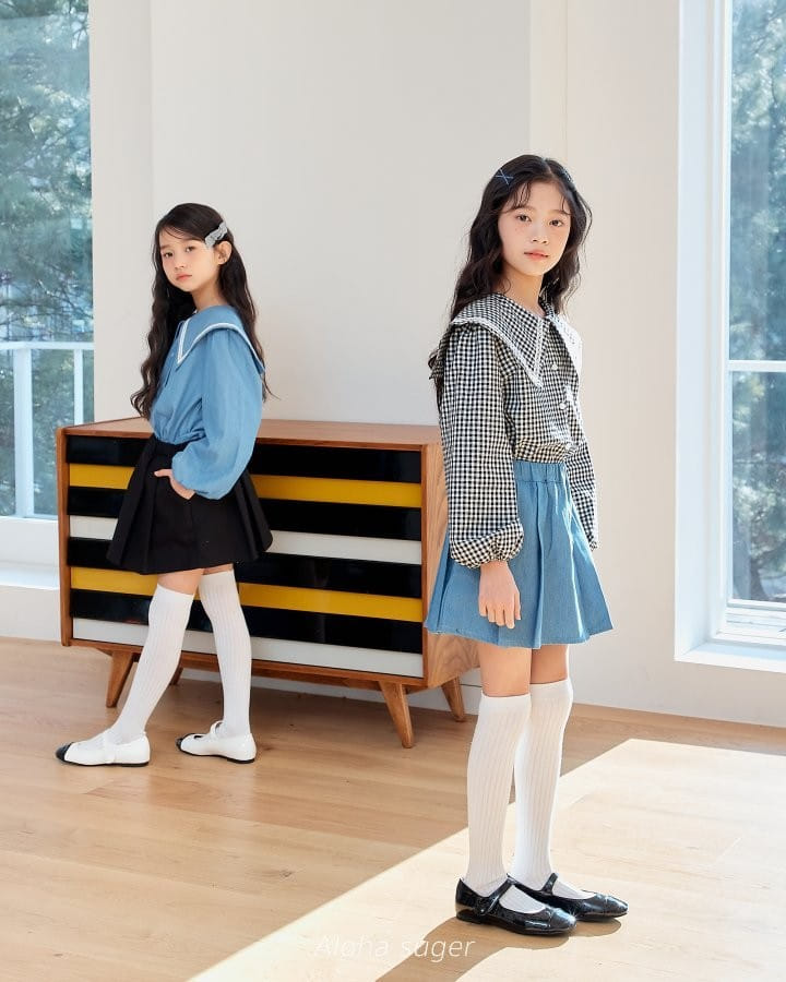 Aloha Suger - Korean Children Fashion - #discoveringself - Blouse - 4