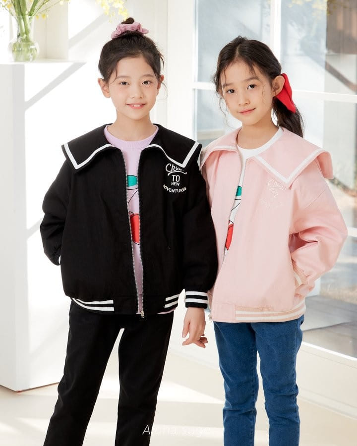 Aloha Suger - Korean Children Fashion - #kidsshorts - Sailor Jumper - 6