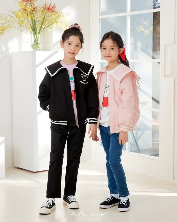 Aloha Suger - Korean Children Fashion - #kidsstore - Sailor Jumper - 7