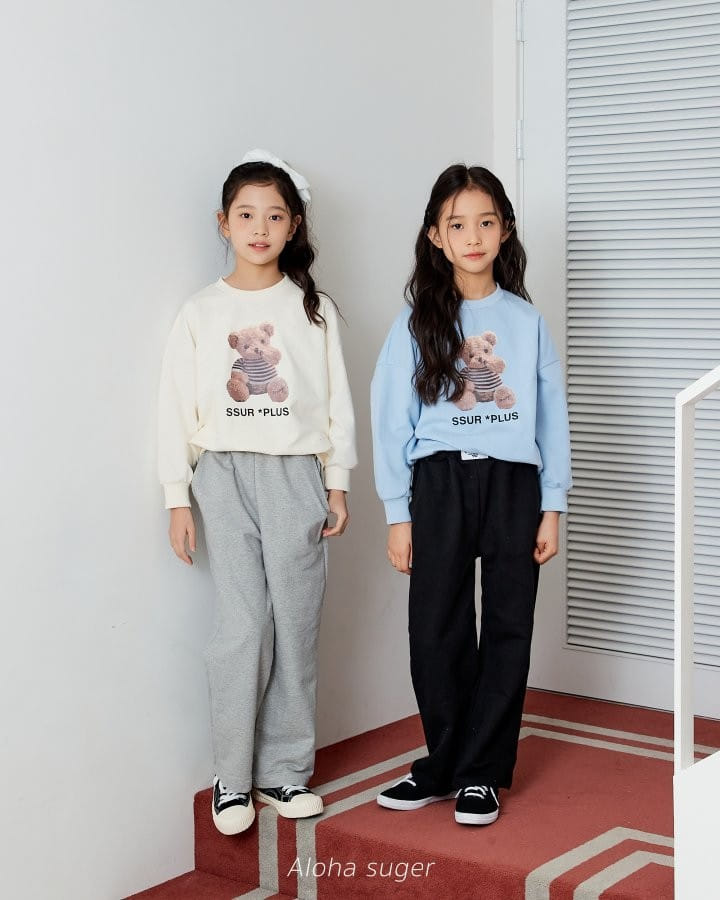 Aloha Suger - Korean Children Fashion - #kidzfashiontrend - Baby Bear Sweatshirt - 5