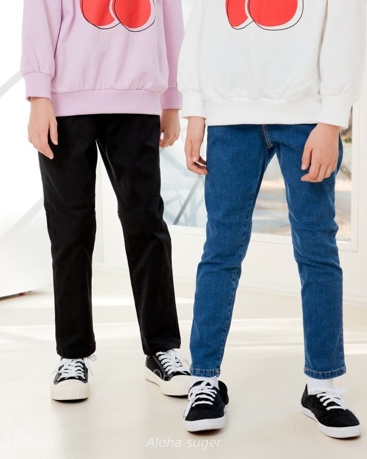 Aloha Suger - Korean Children Fashion - #stylishchildhood - Skinny Jeans - 3
