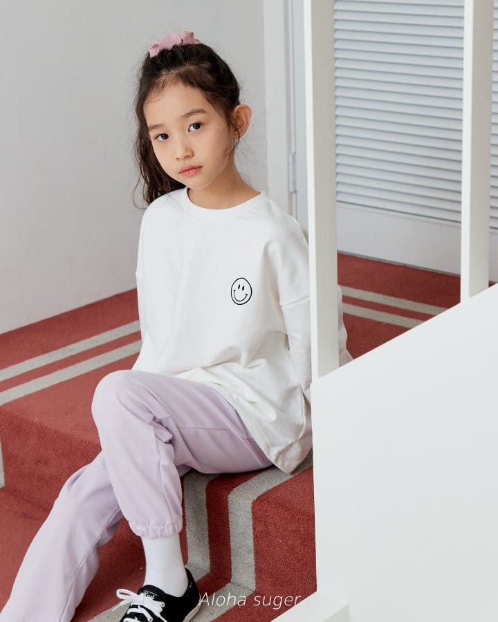 Aloha Suger - Korean Children Fashion - #stylishchildhood - Smile Tee - 2
