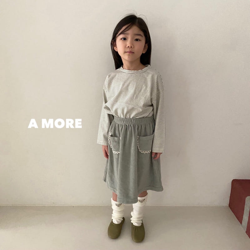 Amore - Korean Children Fashion - #childofig - Pocket Skirt - 3