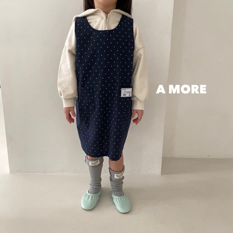 Amore - Korean Children Fashion - #discoveringself - New Dot One-piece - 5