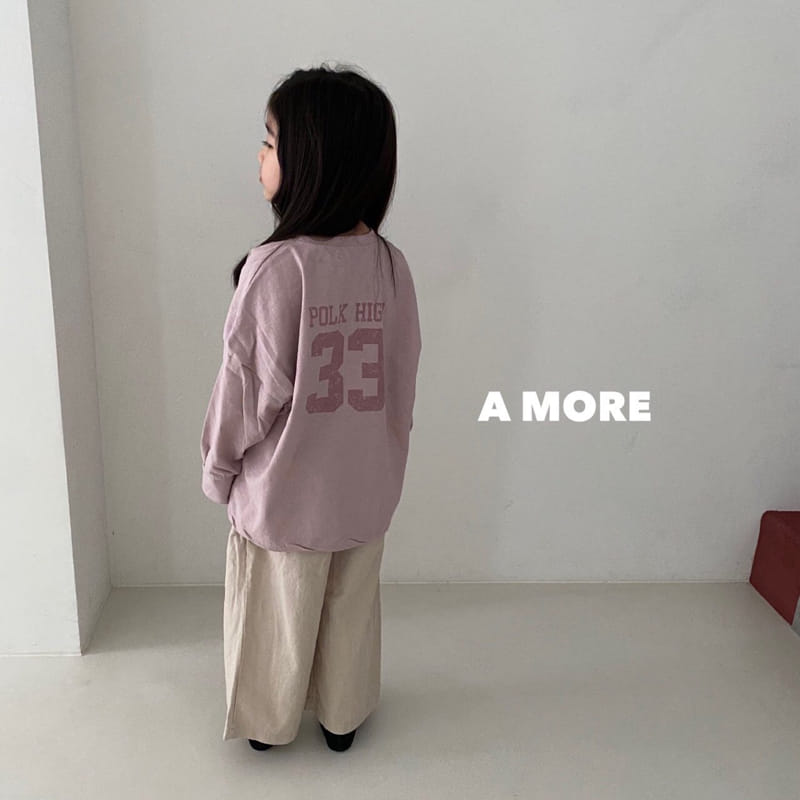 Amore - Korean Children Fashion - #kidsshorts - Number Tee - 5