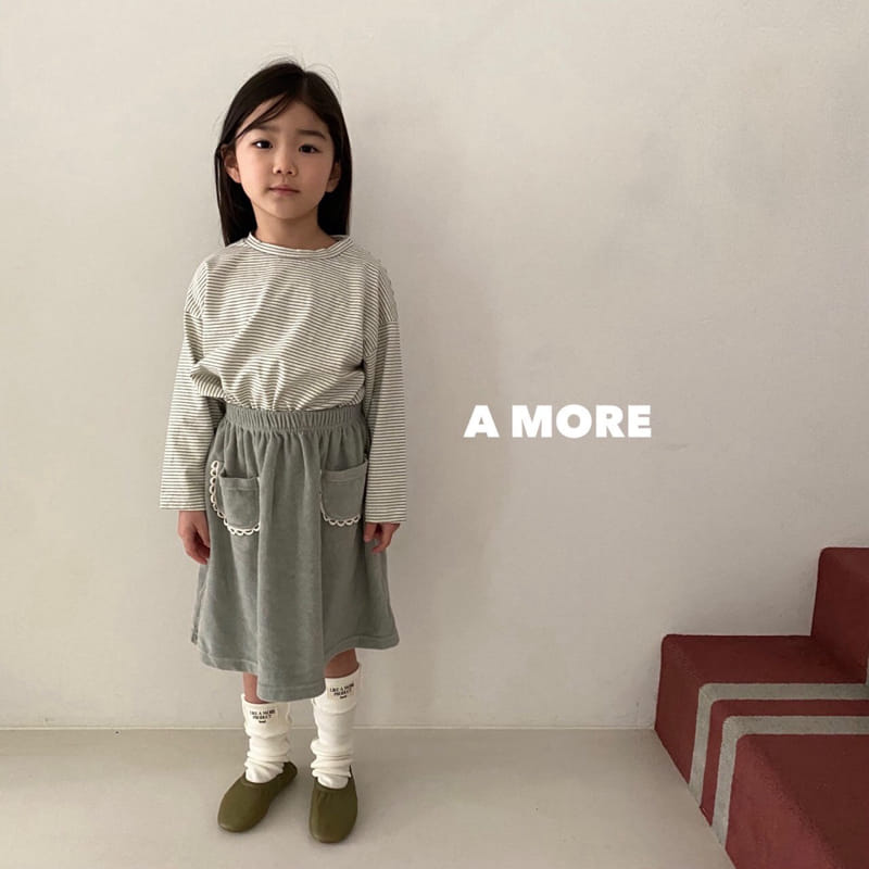 Amore - Korean Children Fashion - #kidsstore - Pocket Skirt - 9