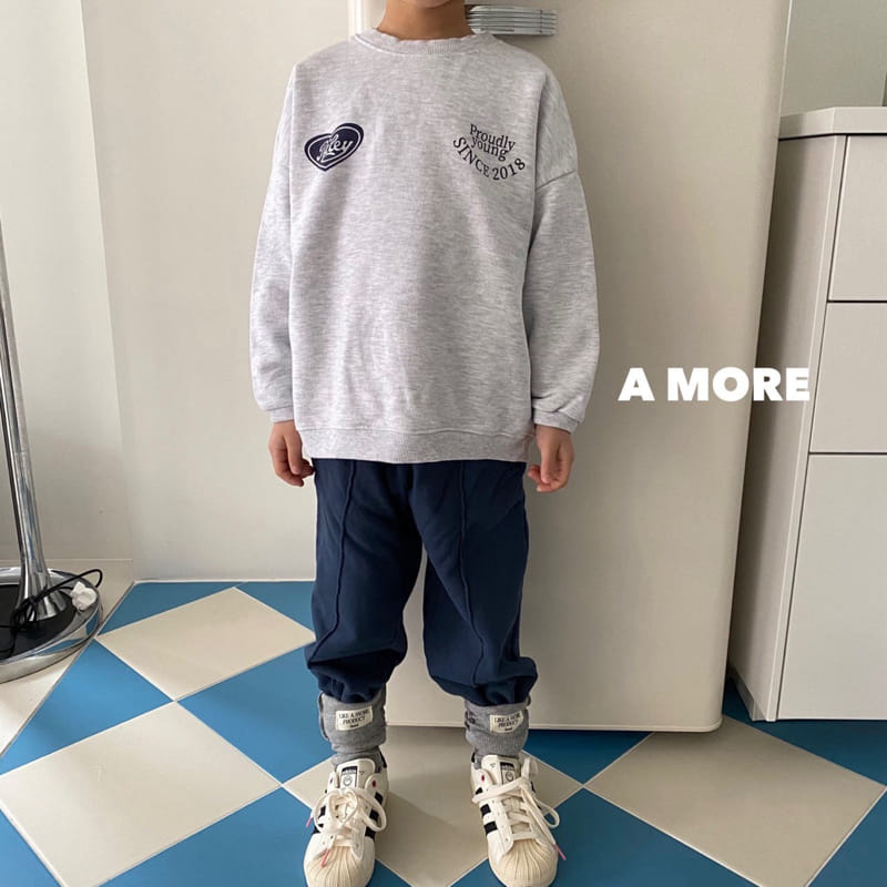 Amore - Korean Children Fashion - #kidzfashiontrend - Heart Sweatshirt - 10