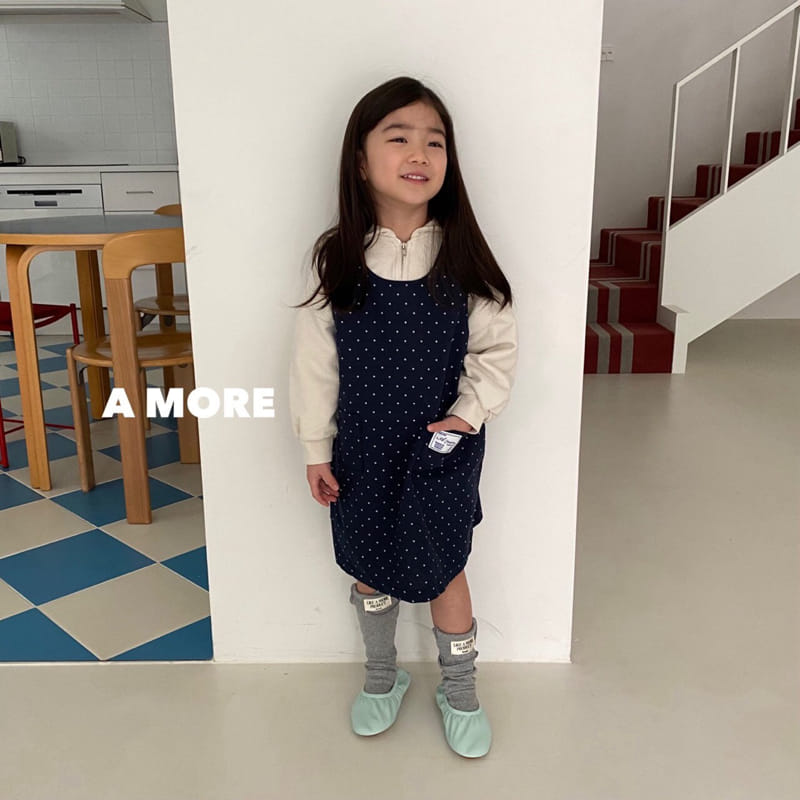 Amore - Korean Children Fashion - #kidzfashiontrend - New Dot One-piece - 9