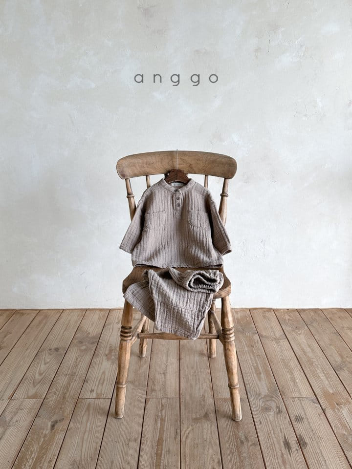 Anggo - Korean Baby Fashion - #babyboutique - Marlang Top Bottom Set - 6