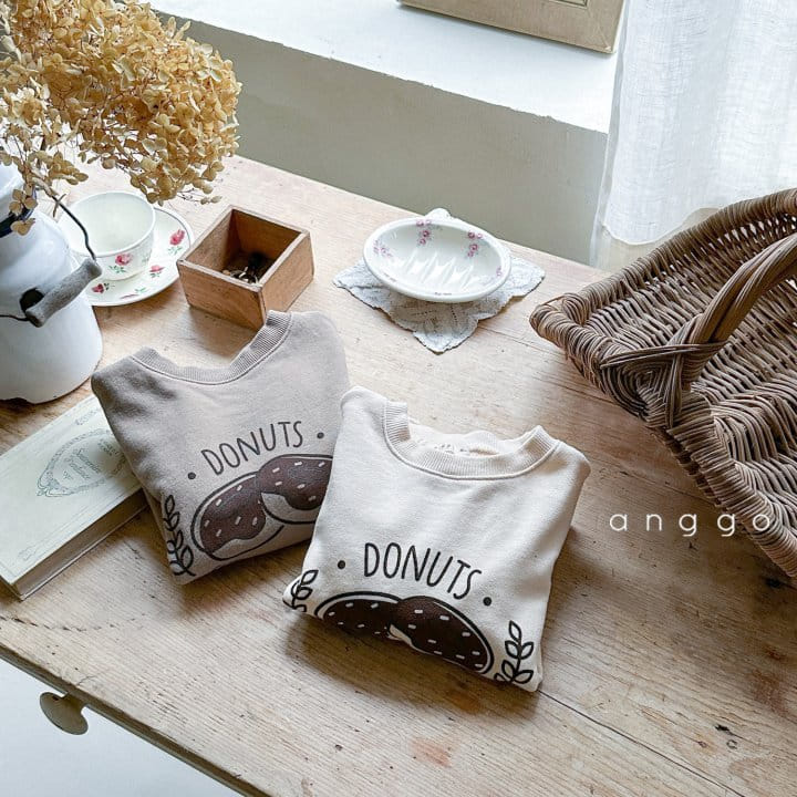Anggo - Korean Baby Fashion - #babyboutiqueclothing - Donut Sweatshirt - 7