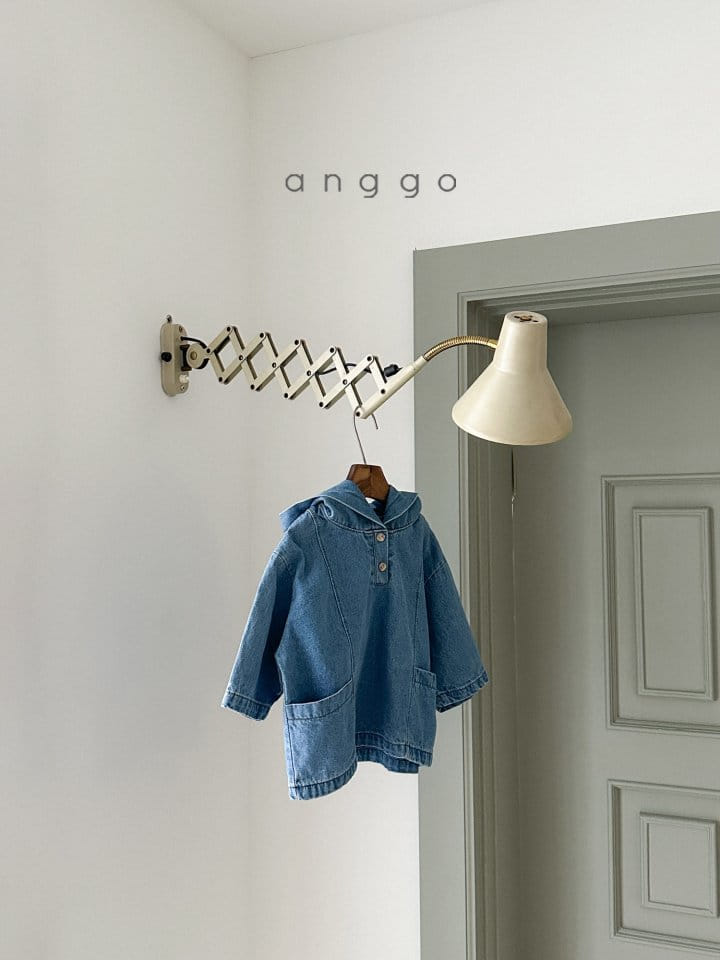 Anggo - Korean Baby Fashion - #babyclothing - Checks Choco Anorak - 3