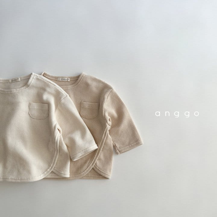 Anggo - Korean Baby Fashion - #babyclothing - Croiffle Tee - 7