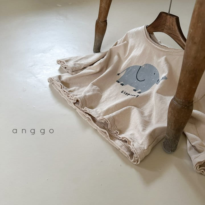 Anggo - Korean Baby Fashion - #babyclothing - Nose Is Hand Tee - 3
