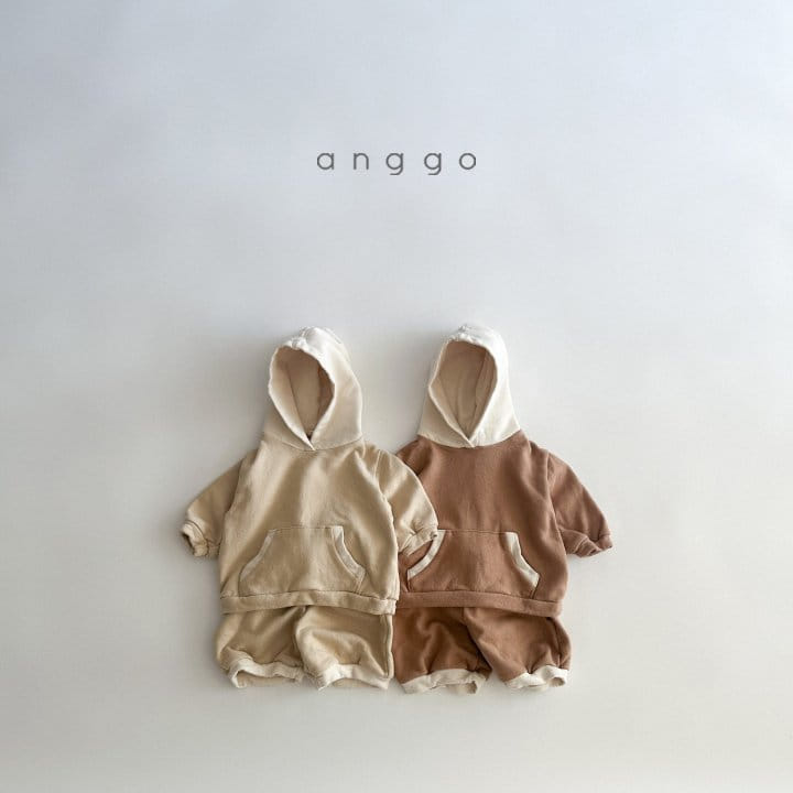 Anggo - Korean Baby Fashion - #babyfashion - Caramel Top Bottom Set - 8