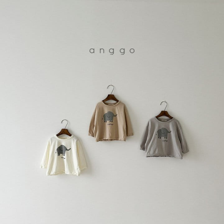Anggo - Korean Baby Fashion - #babyclothing - Nose Is Hand Tee - 4
