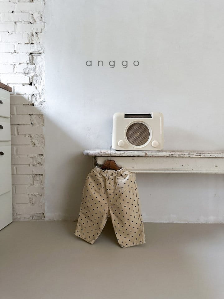 Anggo - Korean Baby Fashion - #babyfever - Ginger Pants Dot - 5