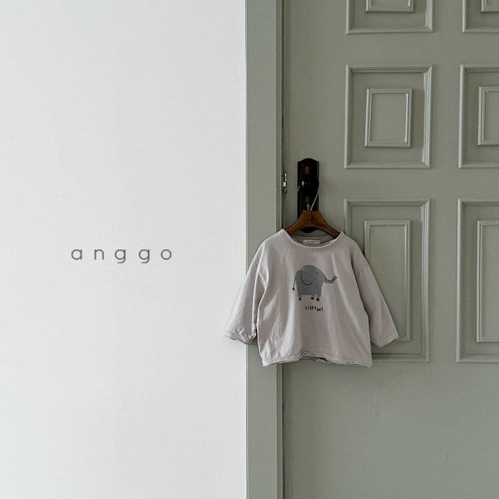 Anggo - Korean Baby Fashion - #babyfever - Nose Is Hand Tee - 5