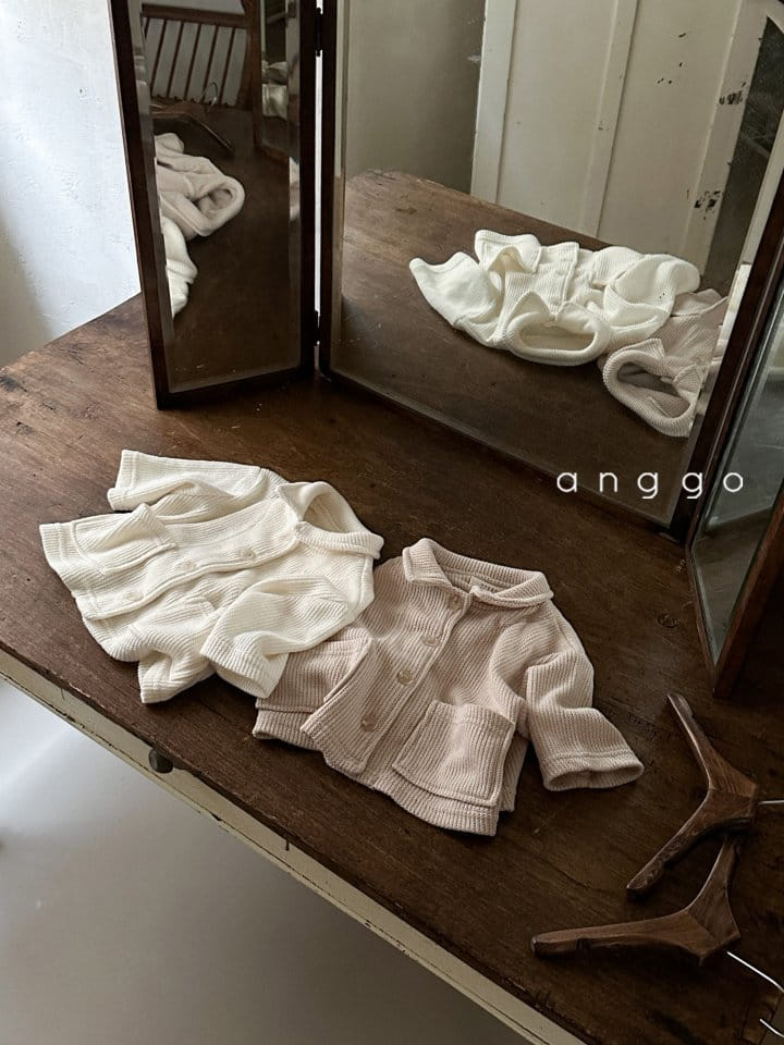 Anggo - Korean Baby Fashion - #babygirlfashion - Custard Cardigan - 2