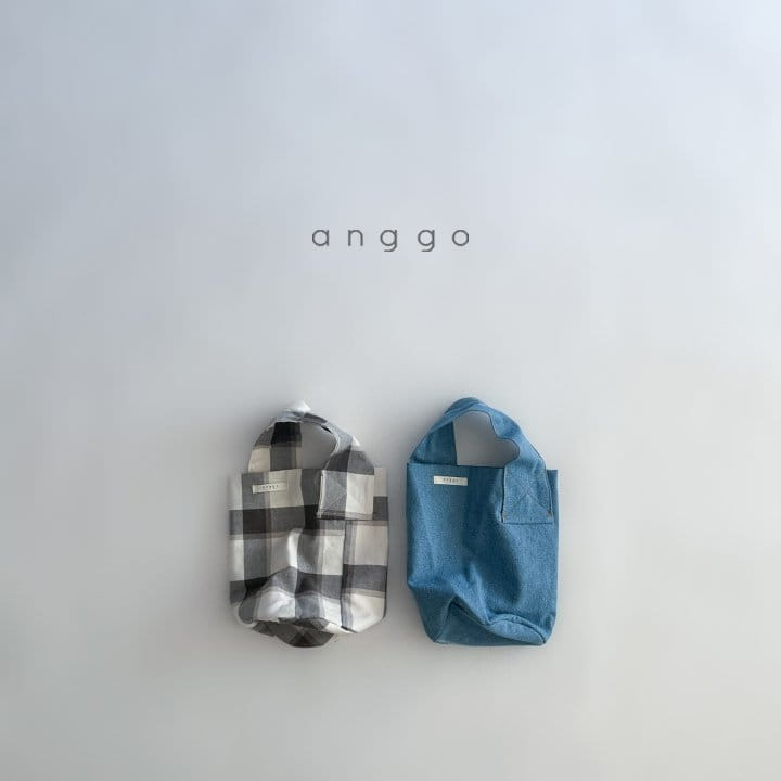 Anggo - Korean Baby Fashion - #babylifestyle - Checks Choco Bag - 6
