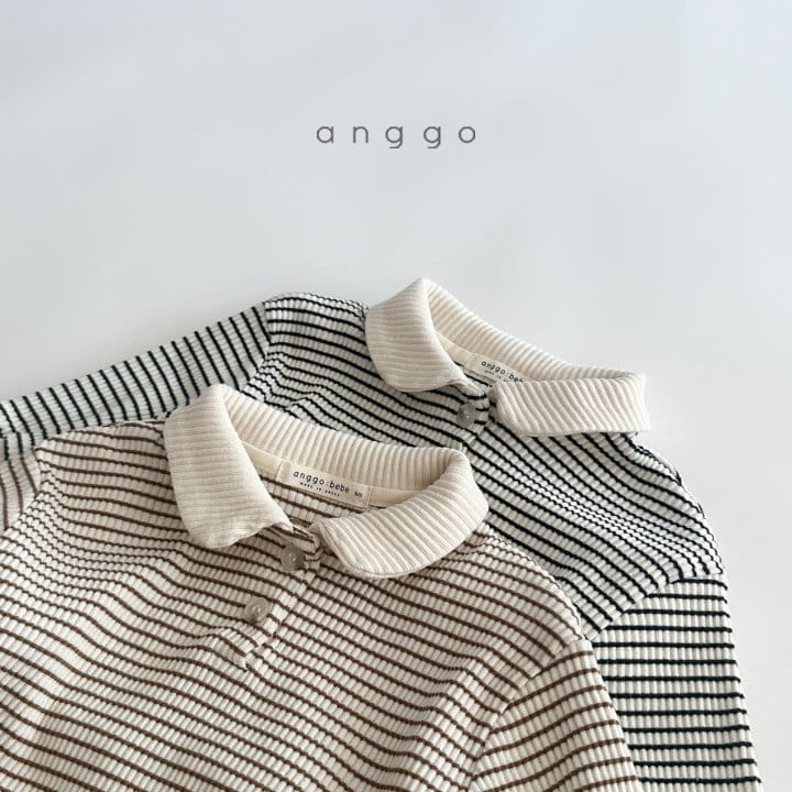 Anggo - Korean Baby Fashion - #babylifestyle - Cat Collar Tee - 8