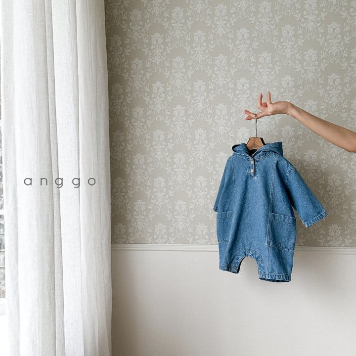 Anggo - Korean Baby Fashion - #babyoninstagram - Checks Choco Bodysuit