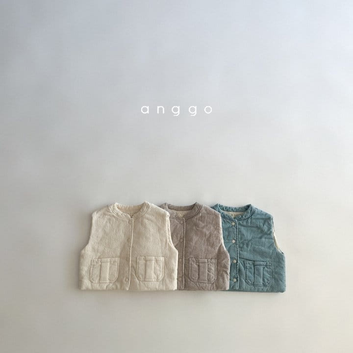 Anggo - Korean Baby Fashion - #babyoutfit - Cloud Vest Denim - 9