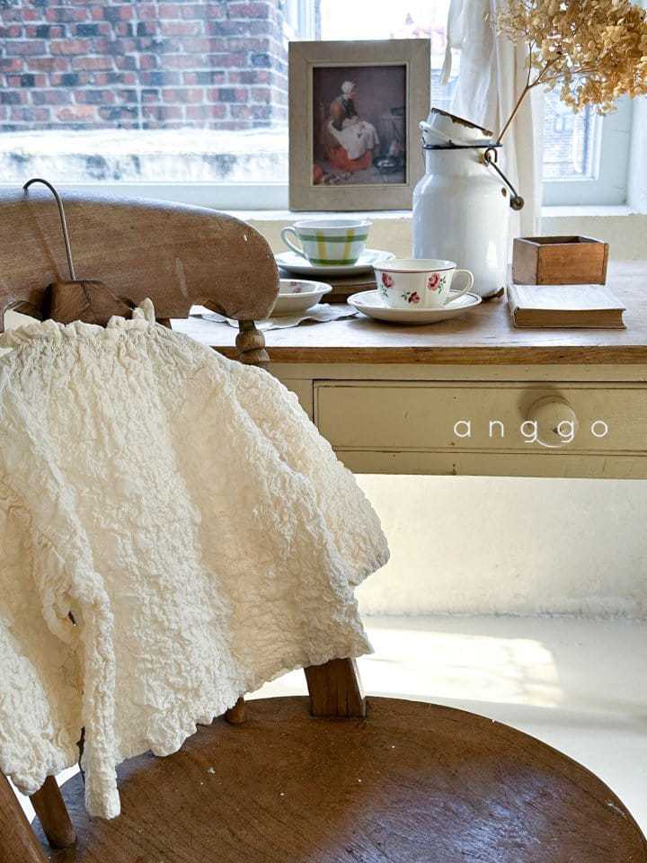 Anggo - Korean Baby Fashion - #onlinebabyboutique - Milk Blouse