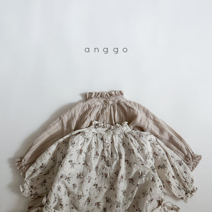 Anggo - Korean Children Fashion - #minifashionista - Herb One-piece Beige - 8
