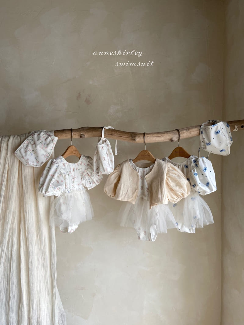 Anne Shirley - Korean Baby Fashion - #babyclothing - Gift Rabbit Swimwear with Hat - 3