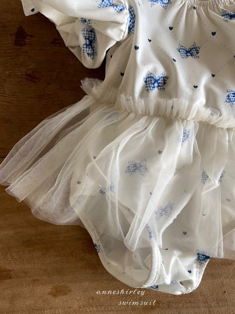 Anne Shirley - Korean Baby Fashion - #babylifestyle - Tutu Ribbon Swimwear with Hat - 5